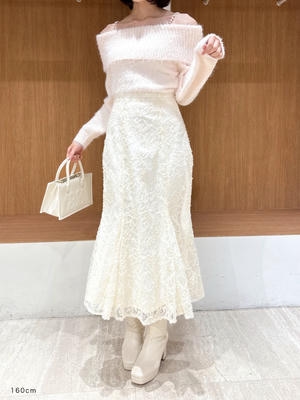 レースマーメイドスカート