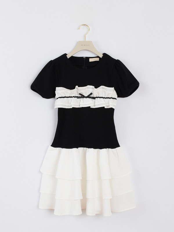 アンミール フリルリボンミニop ワンピース Anmille フリルリボンミニワンピース｜An MILLE（アンミール）公式通販サイト