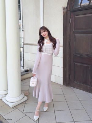 ビッグチェックニットワンピース｜An MILLE（アンミール）公式通販サイト