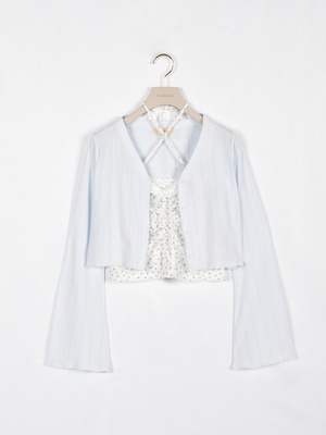 Flowerキャミセットカーデ