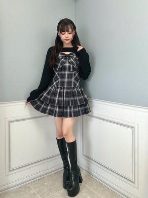 リボンボレロワンピース