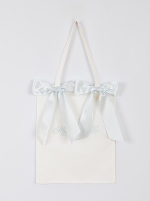 リボンロゴトートバッグ