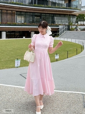 アシメシャツワンピース