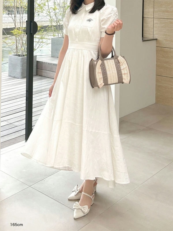 アシメシャツワンピース 詳細画像 ピンク 16