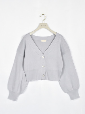 UVハートボタンカーデ